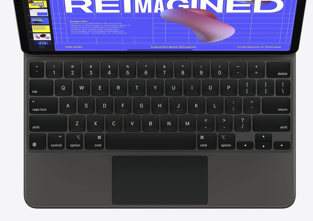Apple работает над будущими клавиатурами iPad с «сенсорными полосками», многофункциональными клавишами