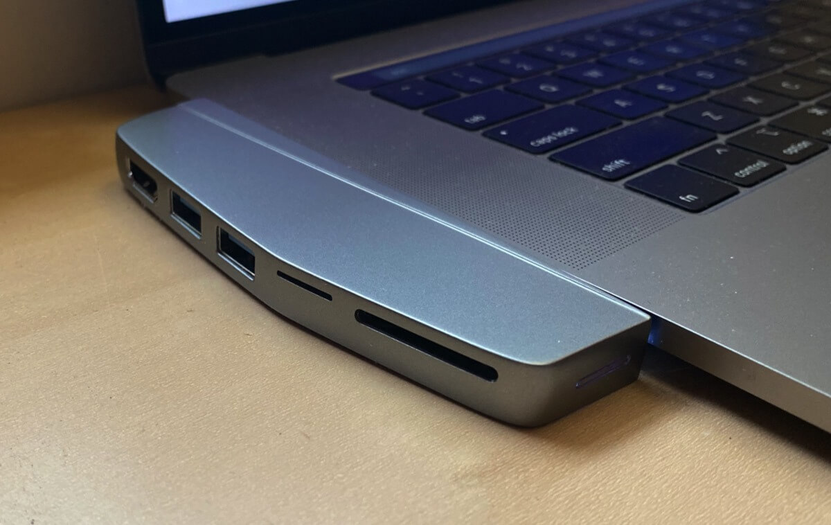 Обзор: переносная док-станция HybridDrive USB-C иногда уменьшает объем жесткого диска на MacBook Pro