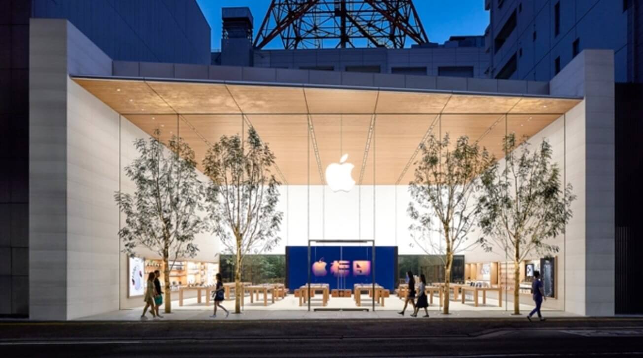 Два магазина Apple откроются в Японии 27 мая