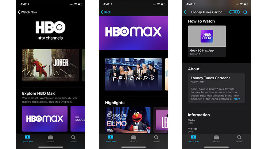 HBO тянет Apple TV Channels интеграции после дебюта HBO Max