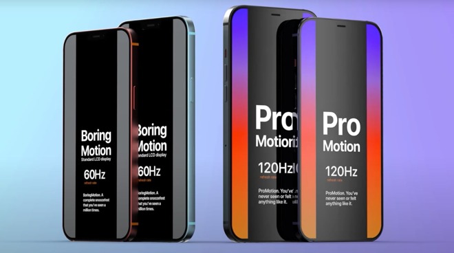 «IPhone 12 Pro» 5G может иметь дисплей ProMotion 120 Гц