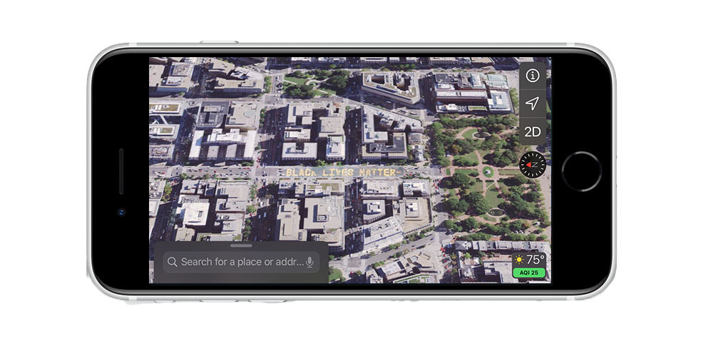 Apple обновляет Apple Maps, Siri, чтобы показать поддержку «Black Lives Matter»