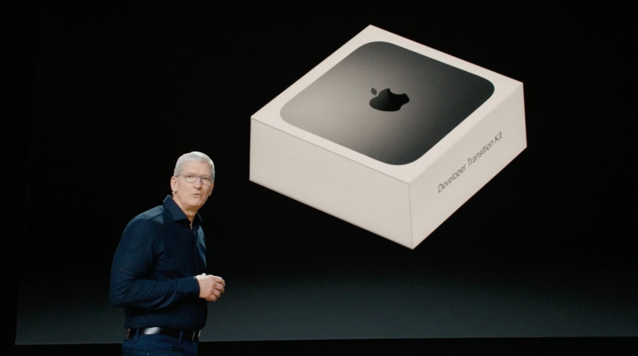 Комплект Apple Silicon Mac mini dev выглядит как настольный iPad Pro