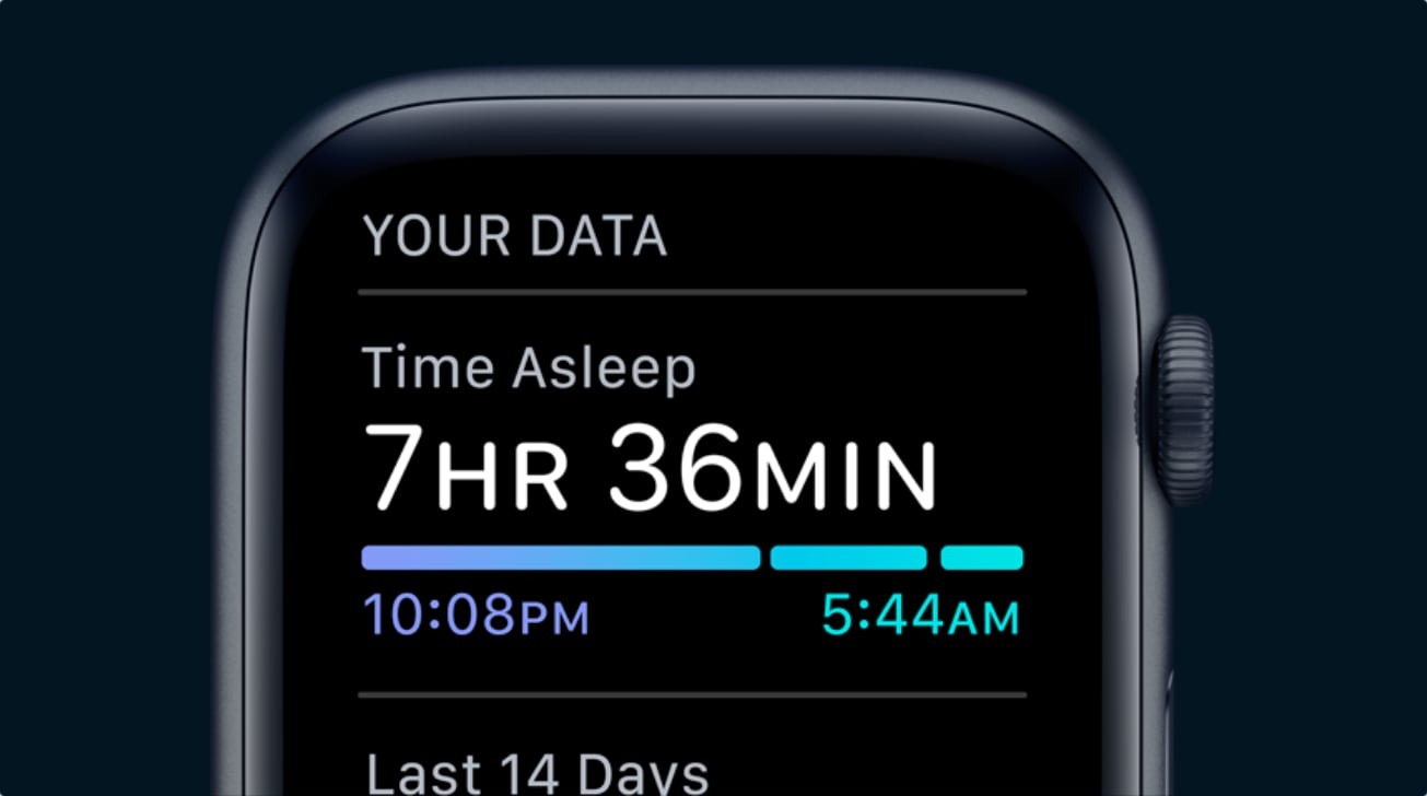 iOS 14, функции здоровья watchOS 7 включают больше внимания на сон