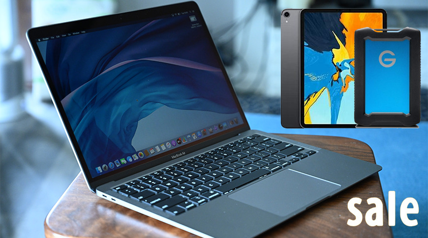 Предложения: 100 $ с четырехъядерного MacBook Air, iPad Pro от 599 $, WD и SanDisk распродажа