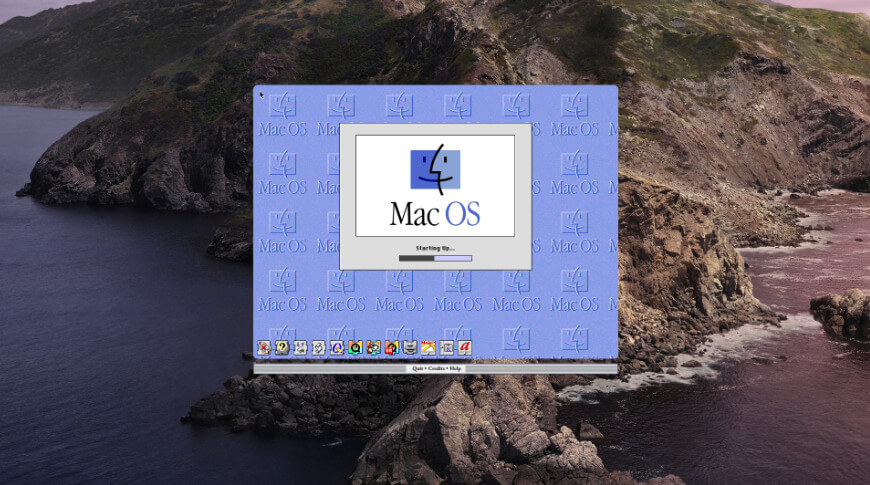 Как запустить Mac OS 8 в приложении внутри Catalina