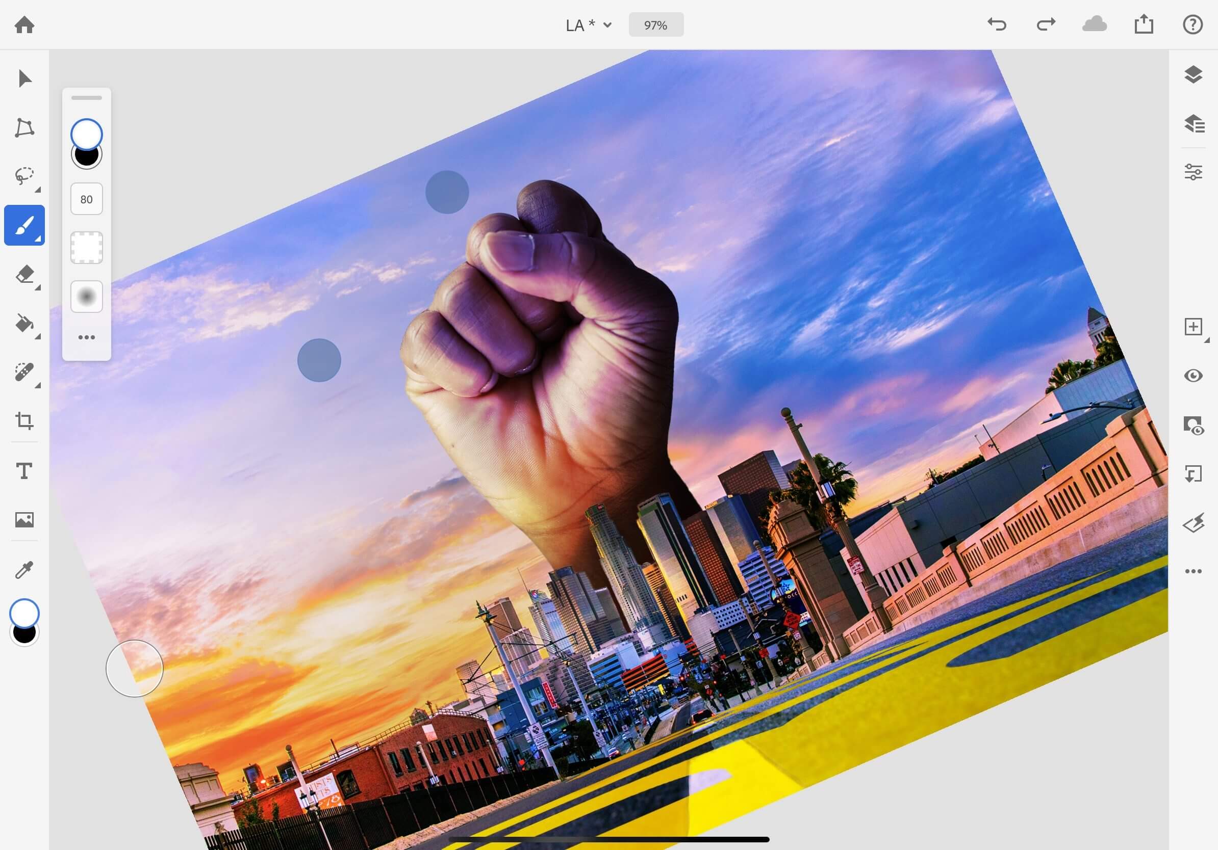 Adobe обновляет Photoshop на iPad с помощью инструментов Refine Edge и Rotate Canvas