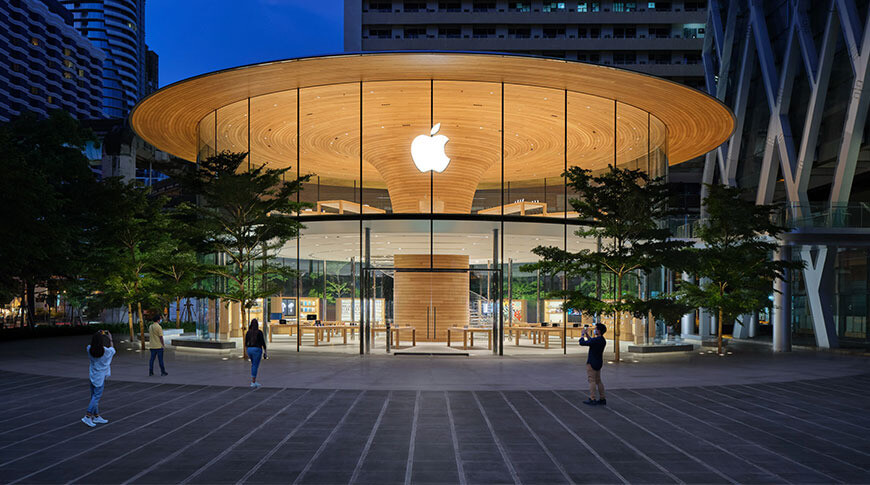 Apple дразнит новый магазин в Таиланде перед открытием в пятницу