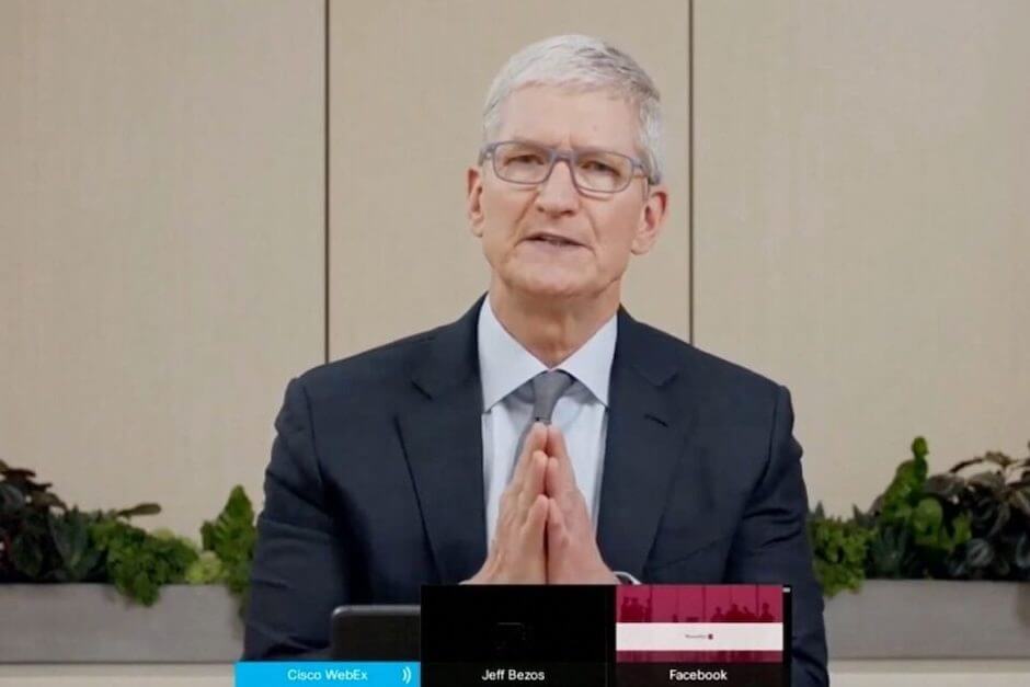 Генеральный директор Apple Тим Кук говорит о Привет, приложения родительского контроля во время антимонопольного слушания