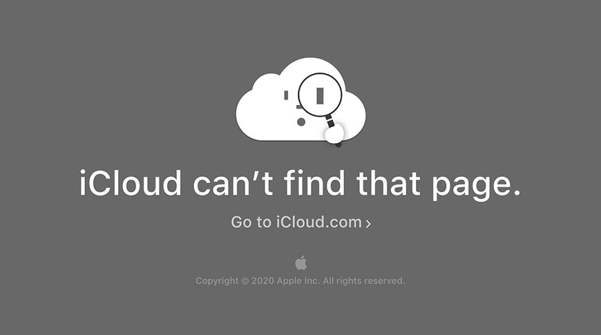 Некоторые пользователи не могут получить доступ к веб-порталу iCloud [u: fixed]