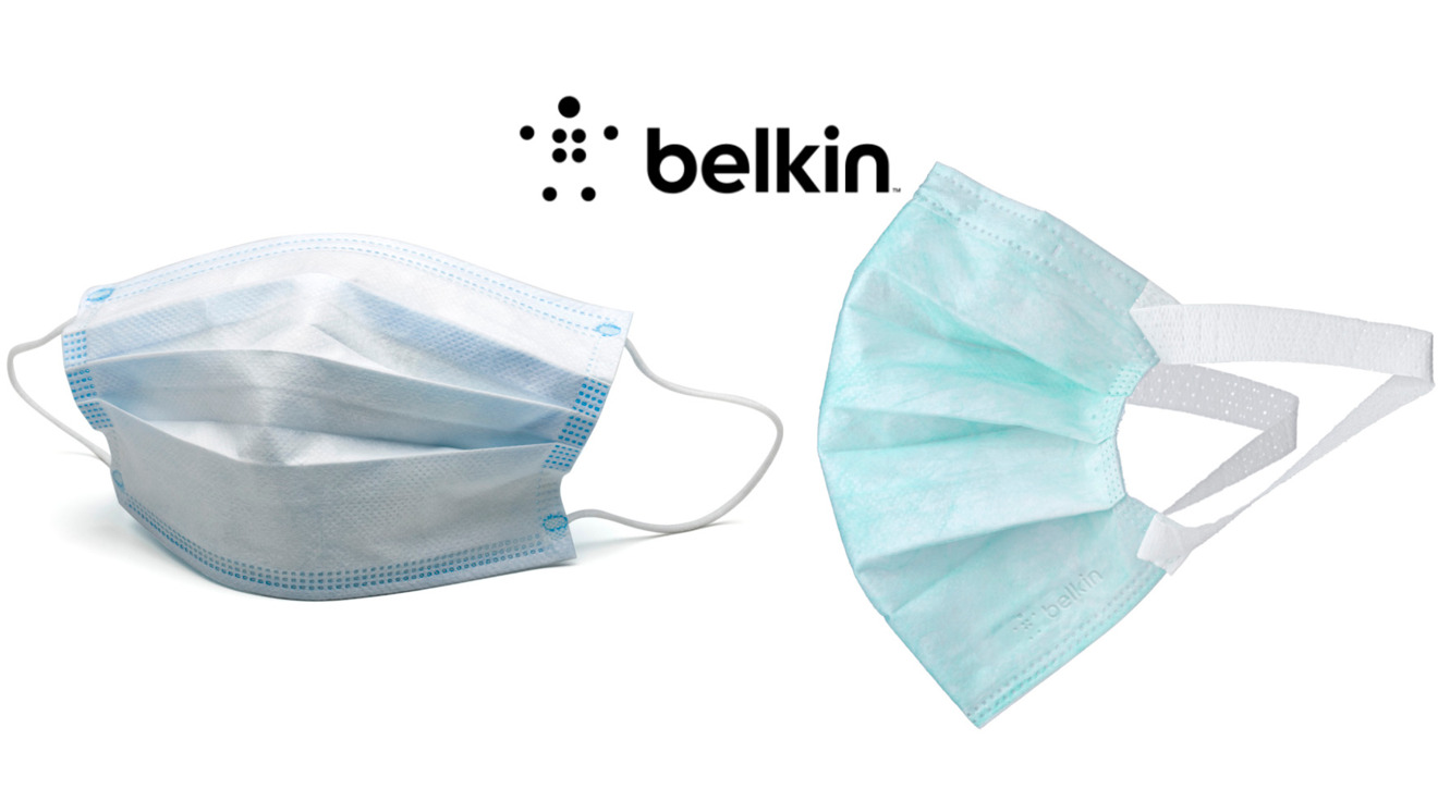 Производитель аксессуаров Apple Belkin запускает линию коронавирусной маски, сделанную в США