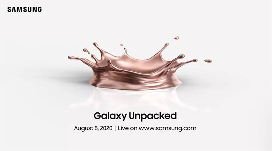 Samsung планирует представить «Galaxy Fold 2», Note 20 на виртуальной Galaxy Unpacked 5 августа.