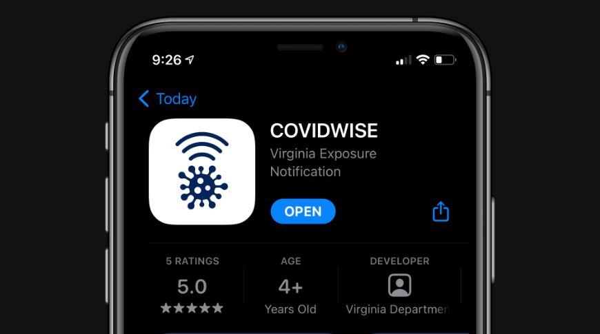 Вирджиния запускает первое приложение для уведомления о заражении COVID-19 в США с помощью Google-Apple API