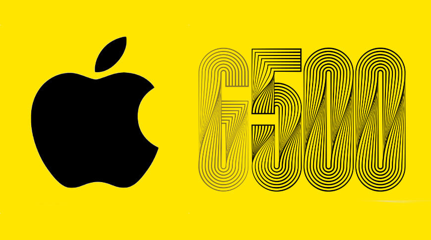 Apple 12-е место в списке компаний Fortune Global 500