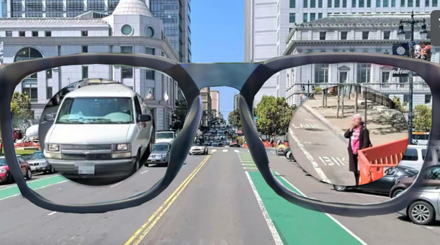 Apple Glass может использовать плавное движение навигации в стиле Look Around