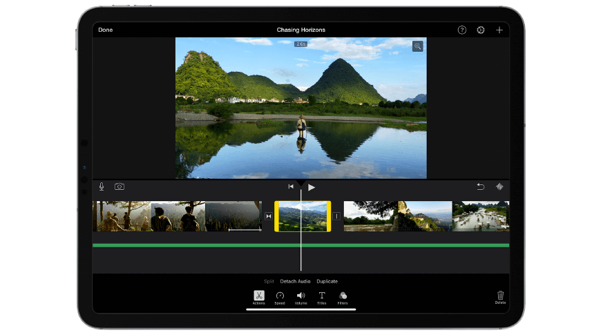 Apple выпускает обновление iMovie для iPad, iPhone и Mac