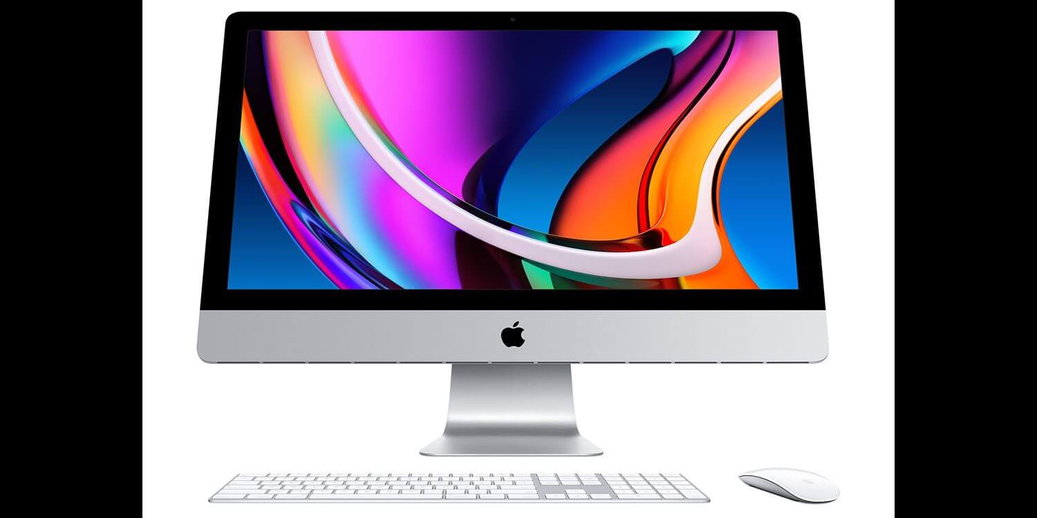 Базовая модель iMac 2020 на 20% быстрее ЦП;  На 40% быстрее графический процессор
