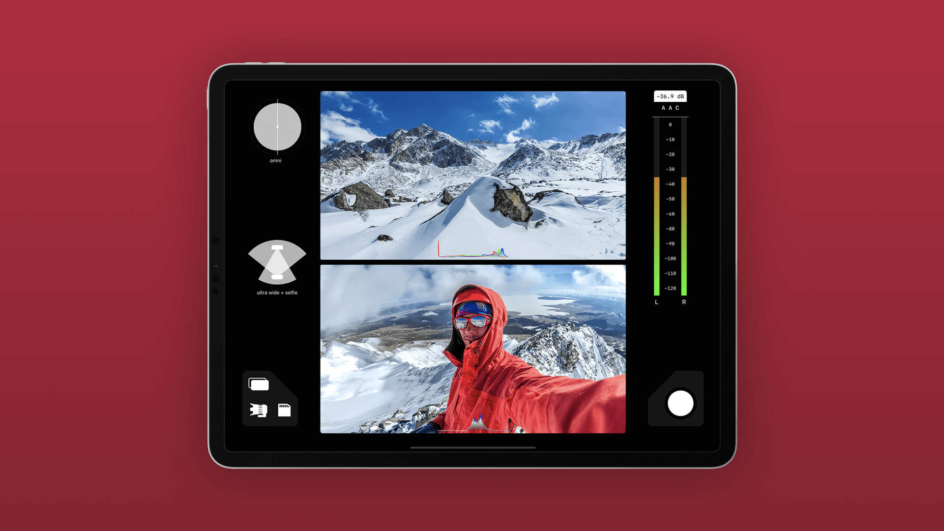 Приложение FiLMiC DoubleTake теперь позволяет записывать видео с нескольких камер на iPad Pro