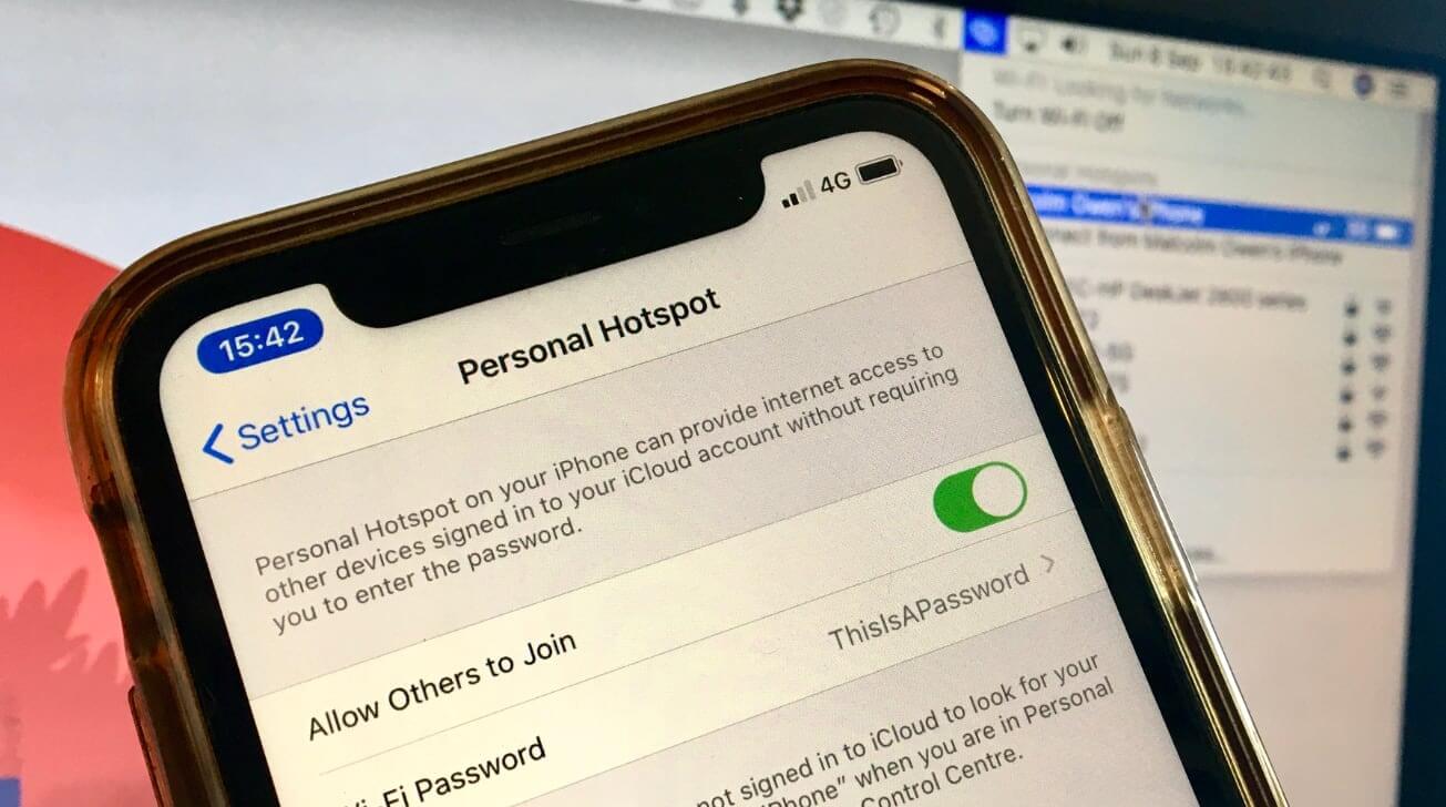 Как привязать Mac или iPad к iPhone с помощью Personal Hotspot
