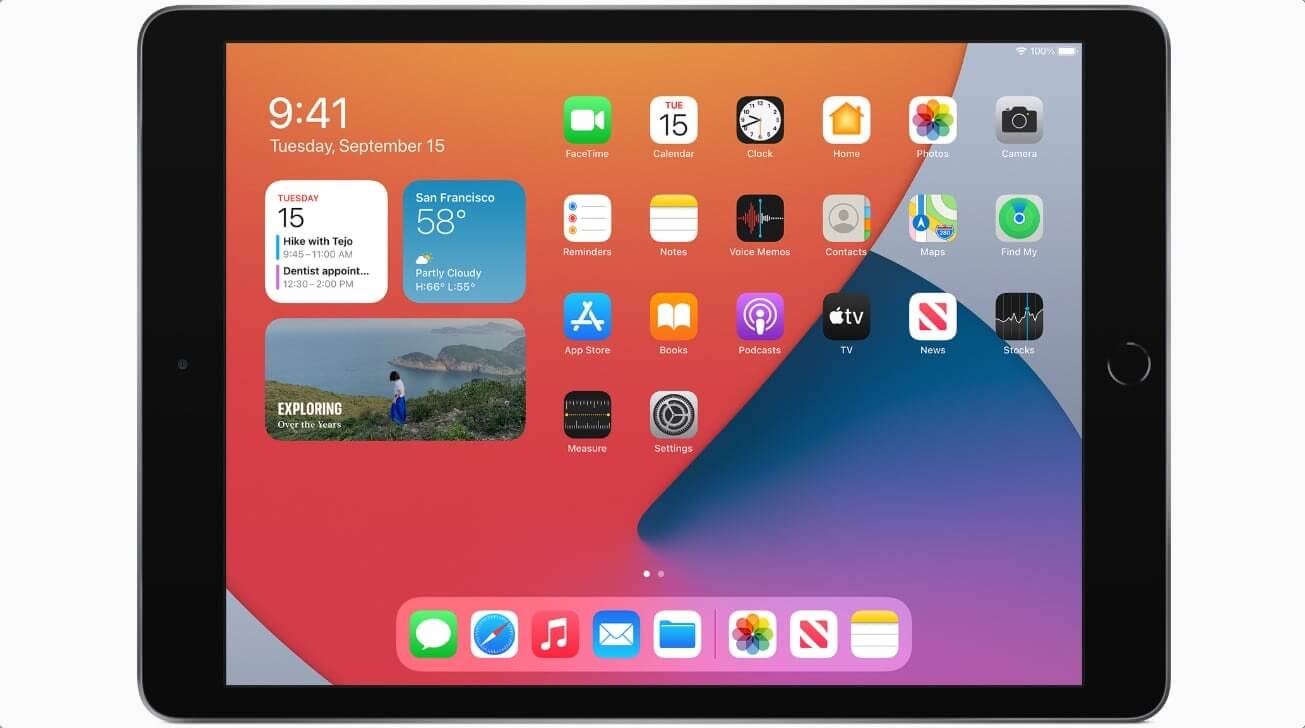 Для сравнения: iPad 2020 г., iPad 2019 г. и iPad 2018 г.