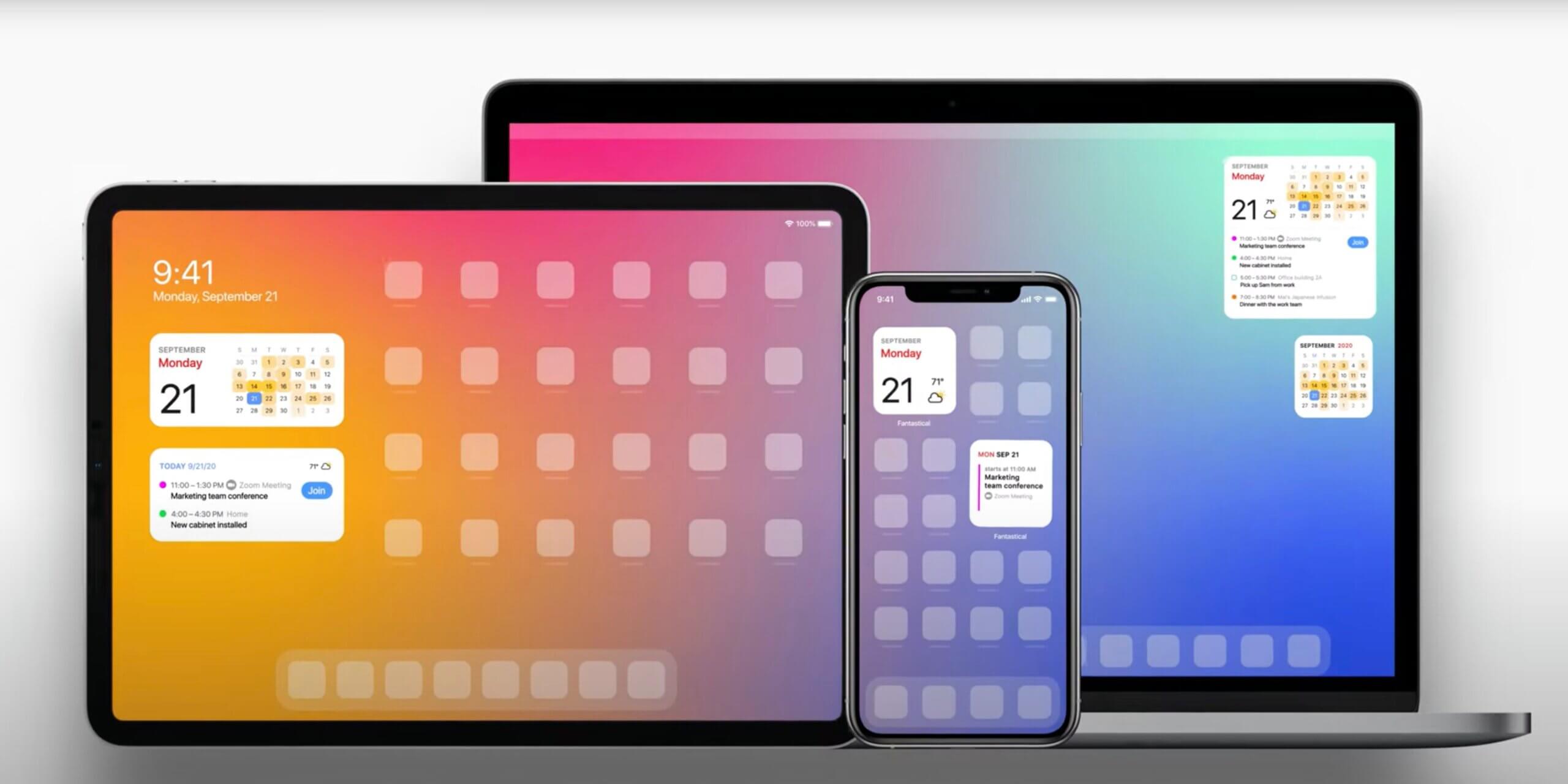 Fantastical добавляет 12 виджетов на домашний экран для iOS 14