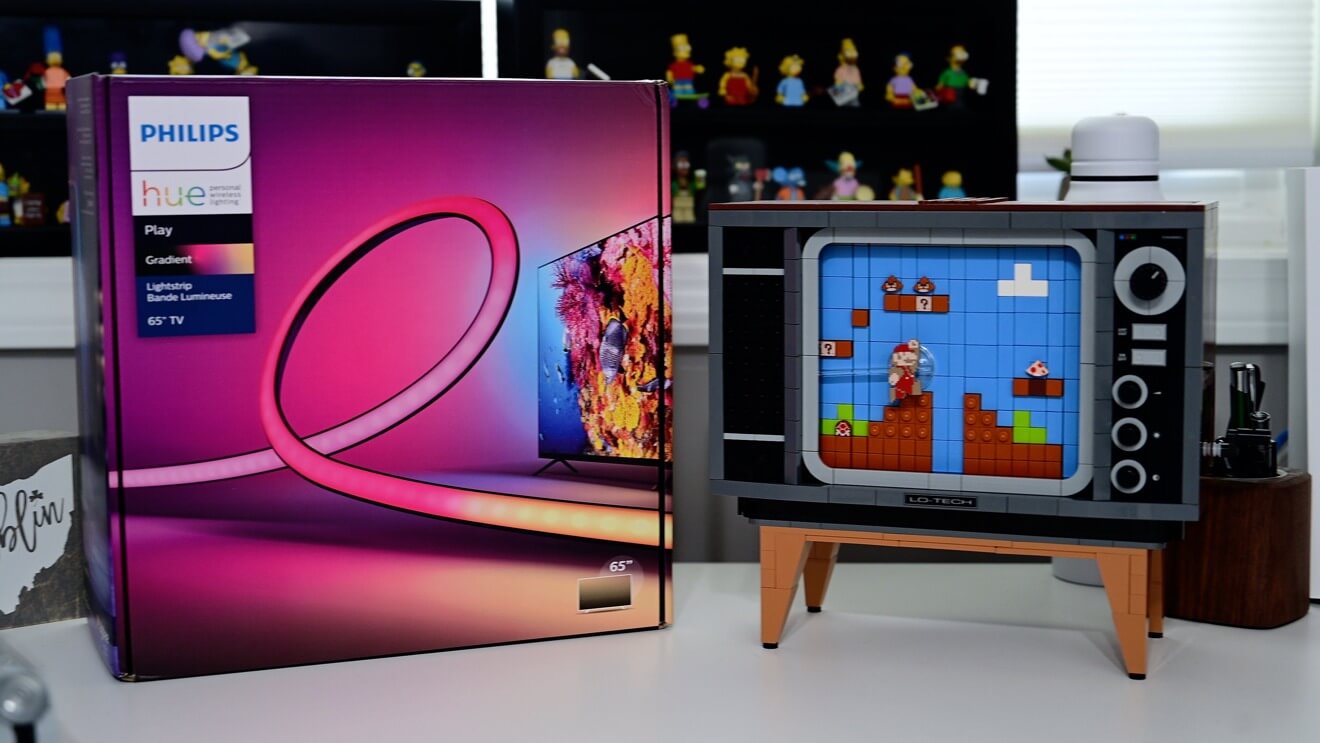 Обзор: многоцветная градиентная световая полоса Hue отлично подходит для телевизора, но требует обновлений