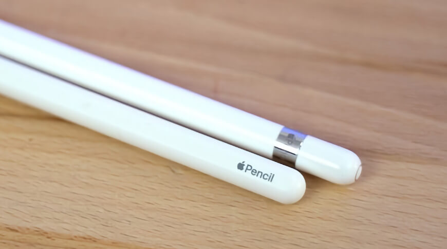Ранние идеи Apple Pencil включали экран состояния, показывающий инструменты для рисования.