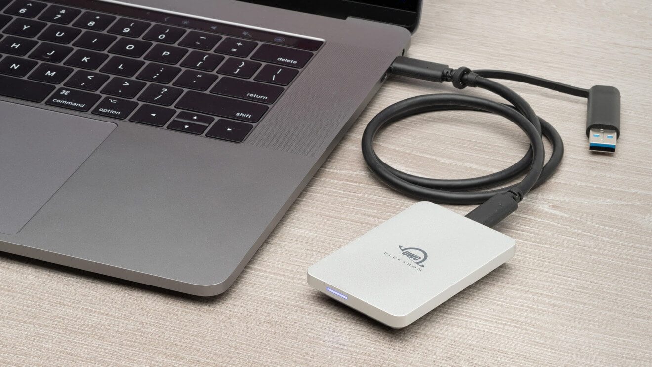 Новый портативный USB-C SSD OWC — крошечный, прочный и быстрый