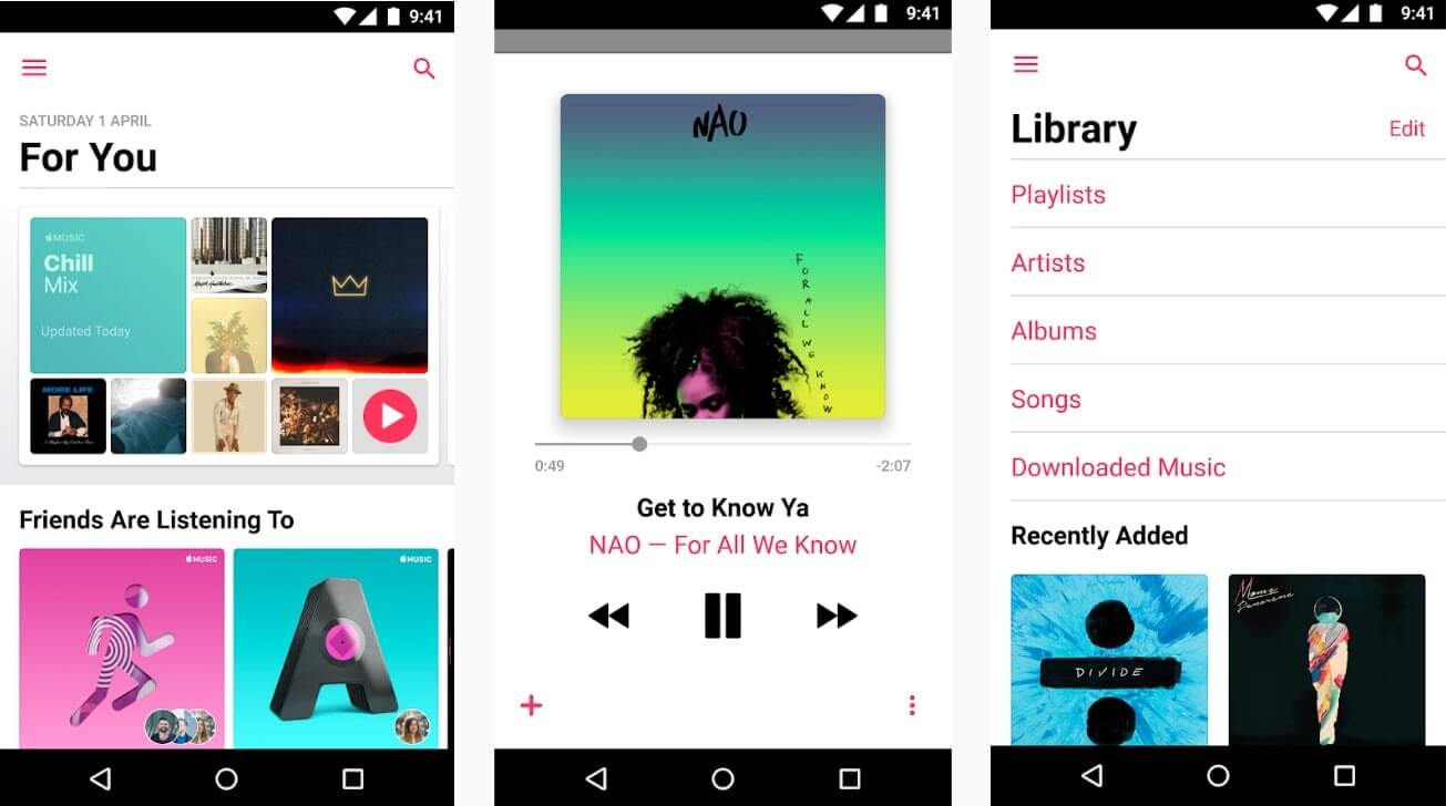 Apple Music для Android превосходит iOS по Crossfade