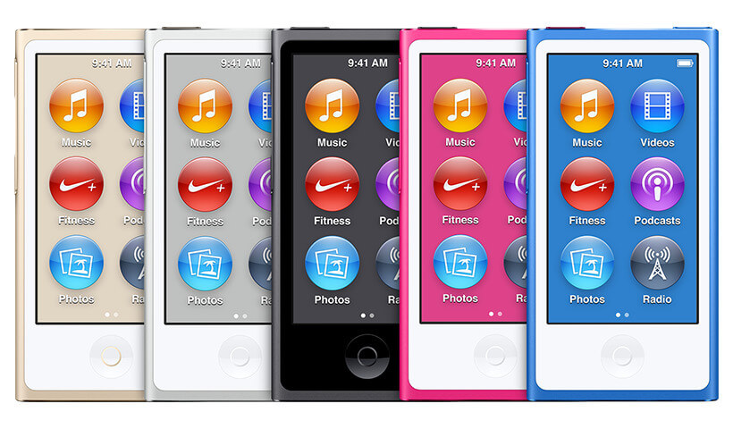 Apple считает последнюю модель iPod nano винтажной