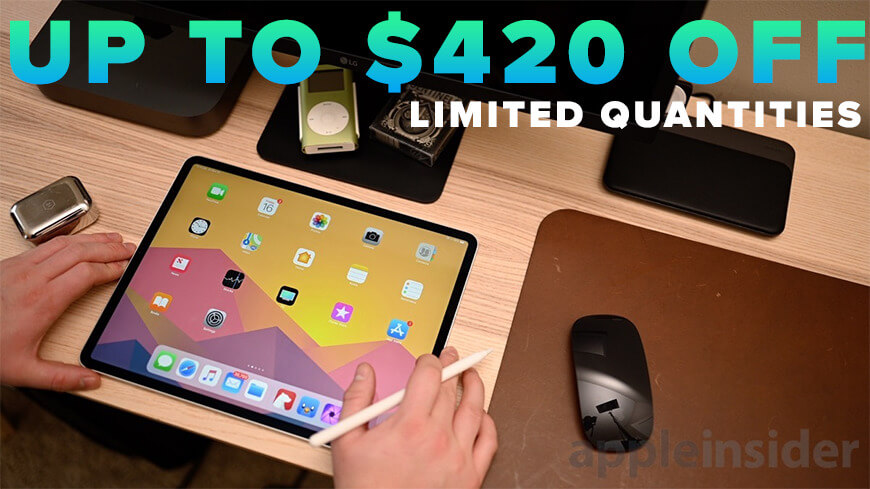 Самые низкие цены на iPad Pro: сэкономьте до 420 долларов на моделях 12,9 дюйма с LTE