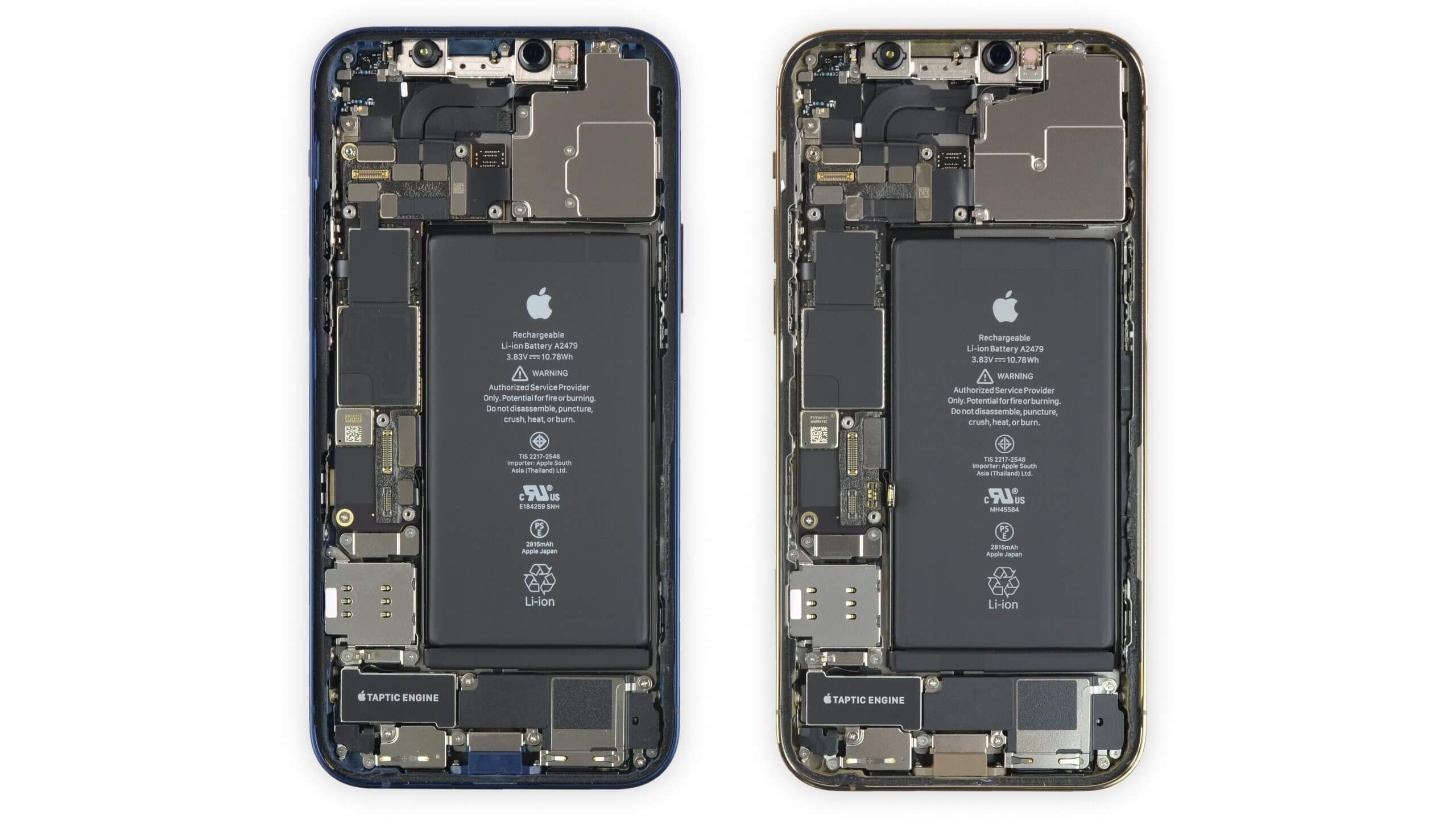 Загляните внутрь своего iPhone 12 с новыми рентгеновскими и внутренними обоями iFixit.