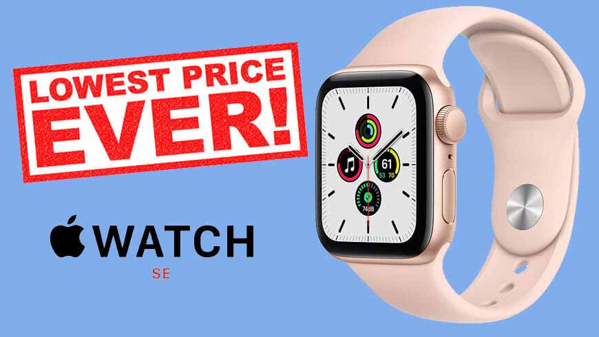 Apple Watch SE упали до 229 долларов на Amazon