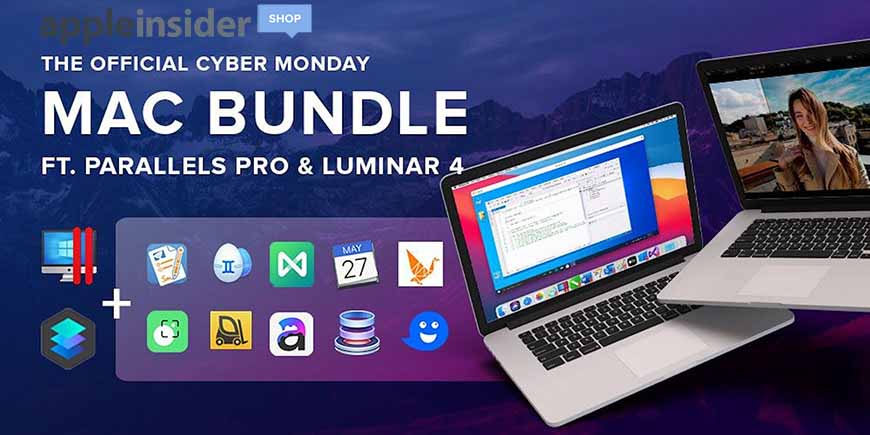 Предложение Cyber ​​Monday для Mac: получите Parallels Desktop Pro, Luminar 4 и 10 других приложений всего за 42 доллара