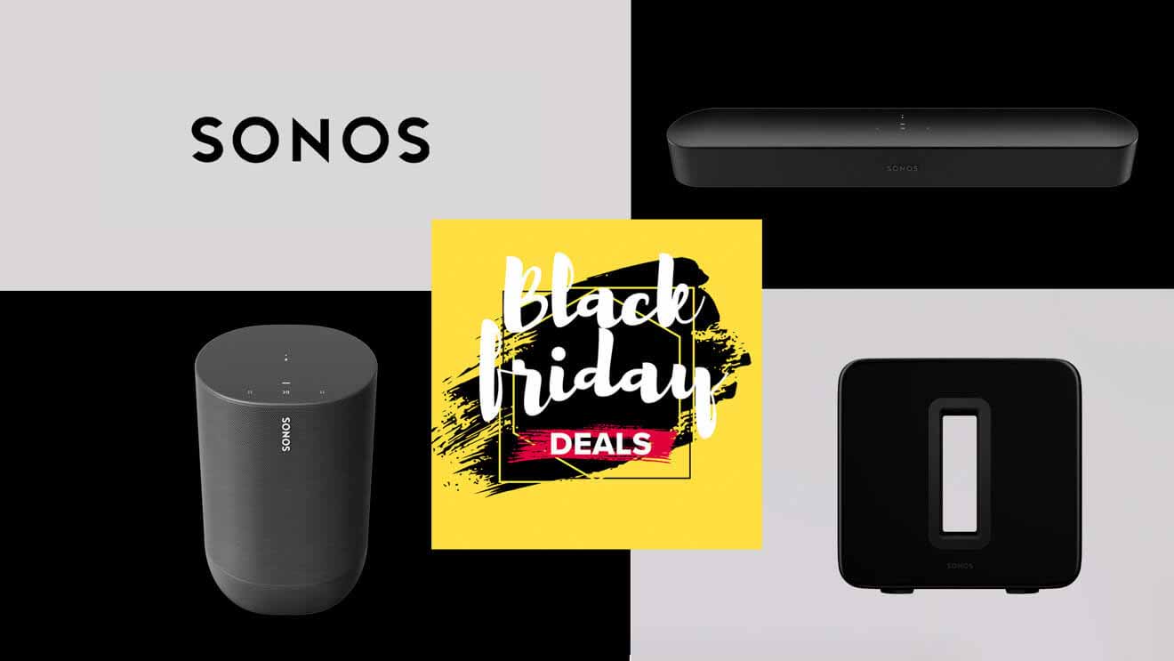 Спикеры Sonos в Черную пятницу предлагают трехзначную экономию