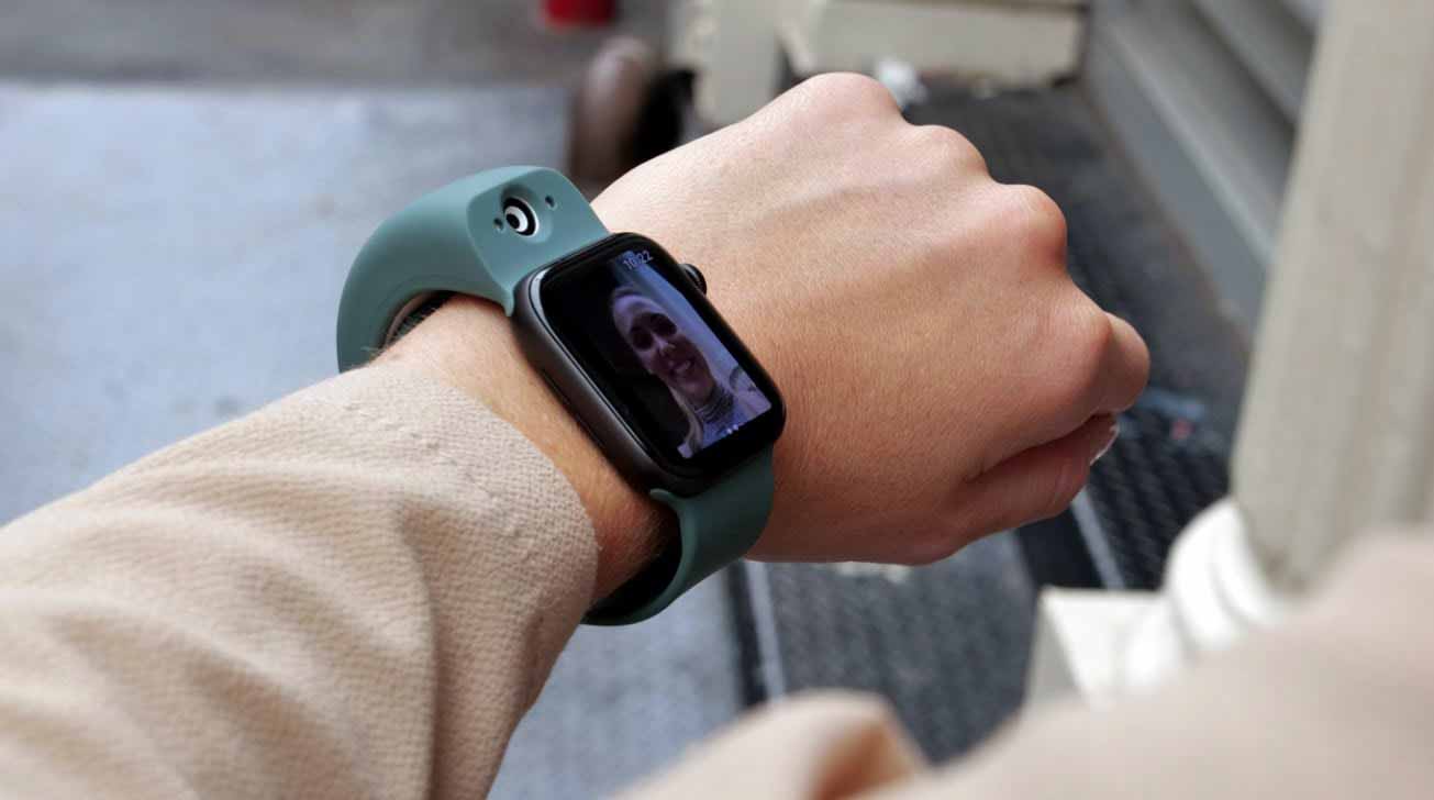 Wristcam — ремешок для Apple Watch за 299 долларов с камерой
