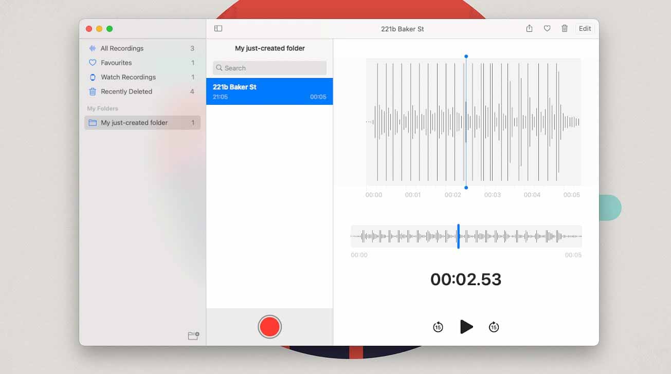 Как использовать улучшенные записи и смарт-папки в голосовых заметках для macOS Big Sur