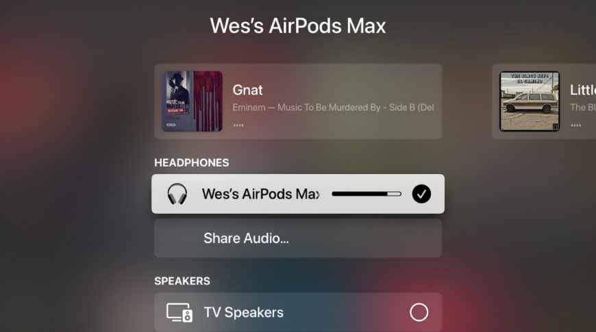 Как подключить AirPods Max к Apple TV
