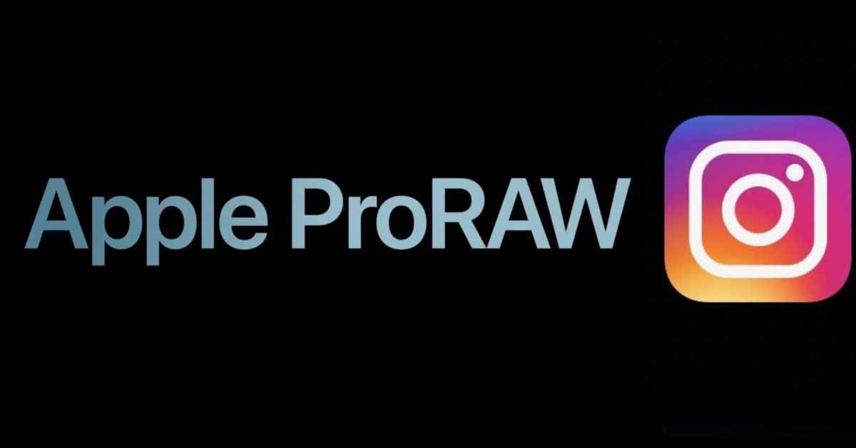 Поддержка Instagram ProRAW для iPhone