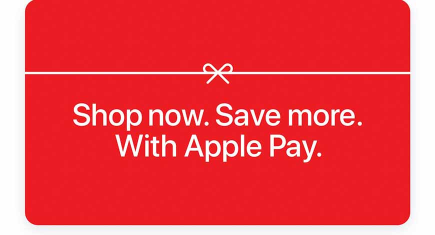 Праздничная промо-акция Apple Pay позволяет сэкономить в Foot Locker, Sunglass Hut и т. Д.
