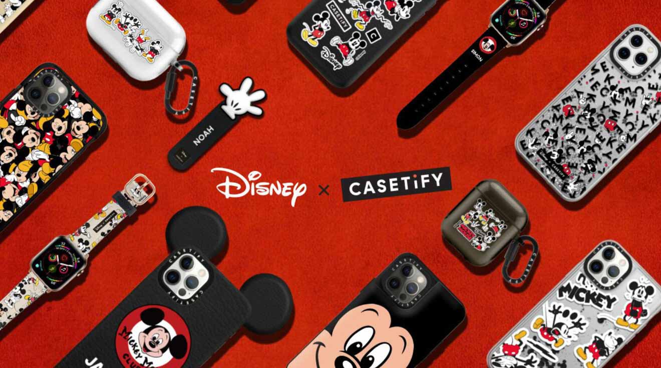 Casetify запускает сотрудничество Disney с чехлами для iPhone и AirPods