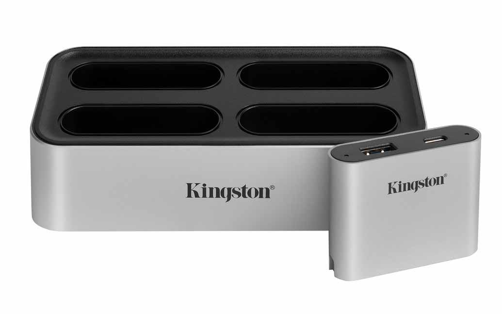 Kingston представляет модульную цифровую медиа-док-станцию ​​с SD-картой и опциями USB
