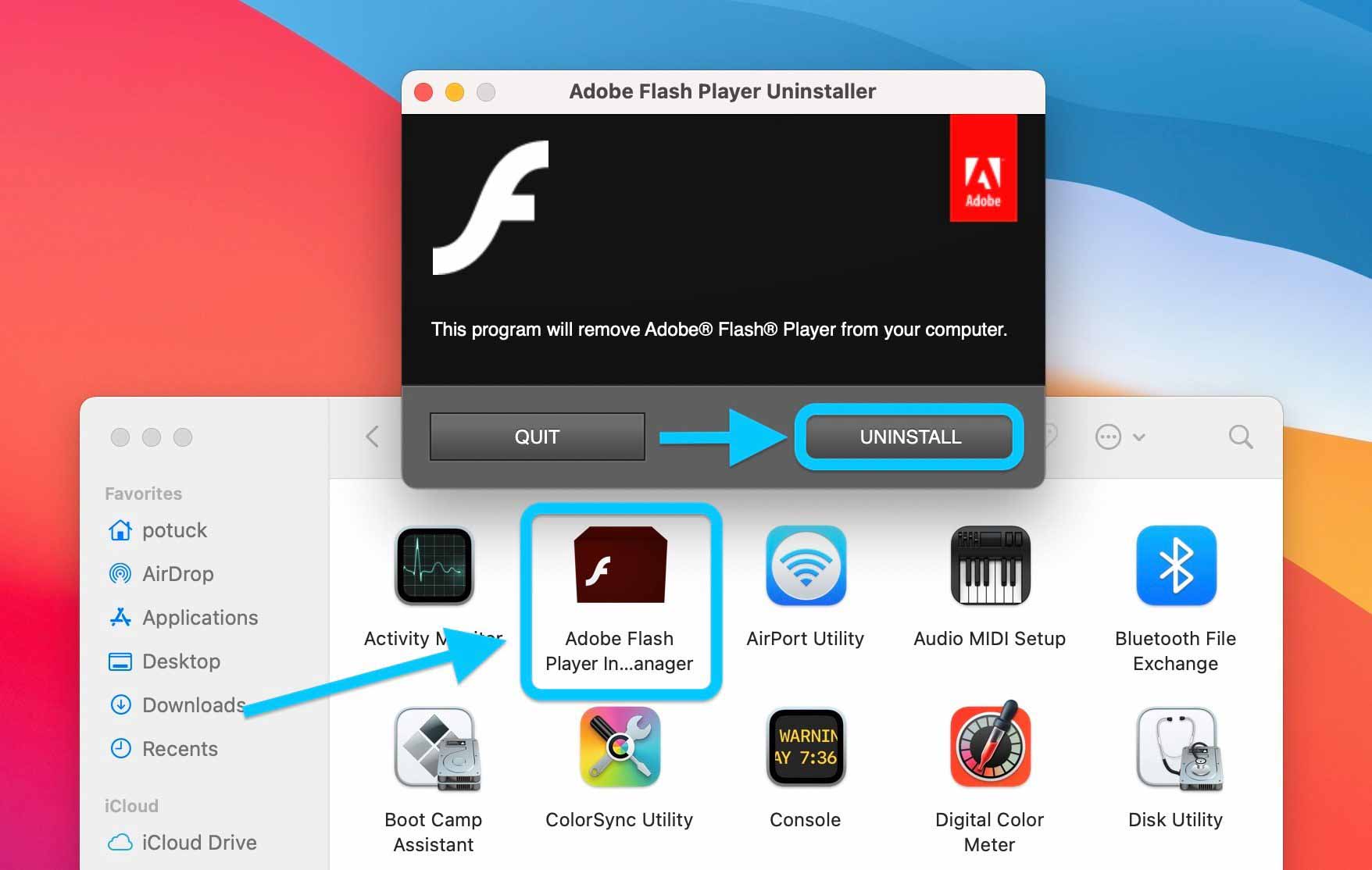 Как удалить Adobe Flash с вашего Mac, пошаговое руководство 2