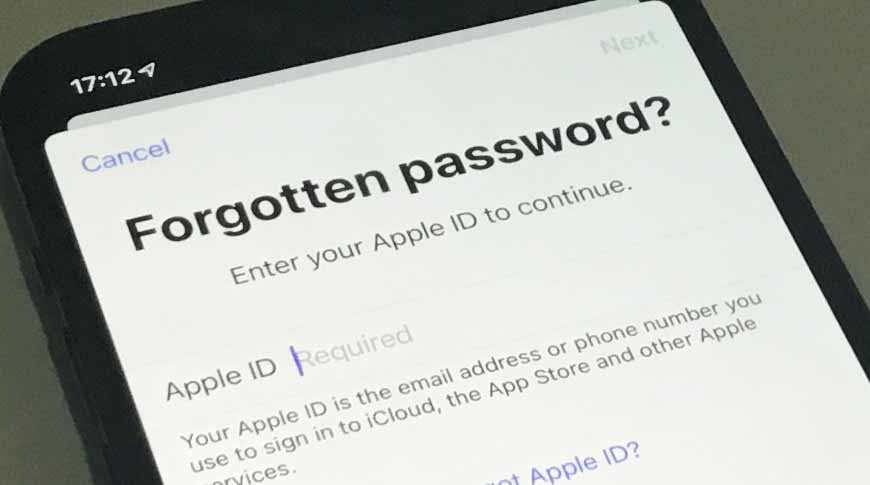 Что делать, если вы забыли пароль Apple ID