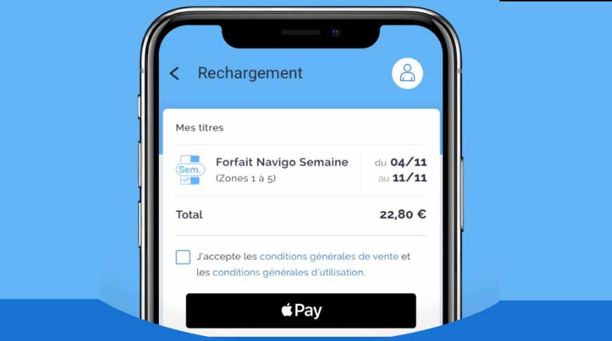 Функциональность Apple Pay и NFC появилась в приложении Paris Navigo Pass