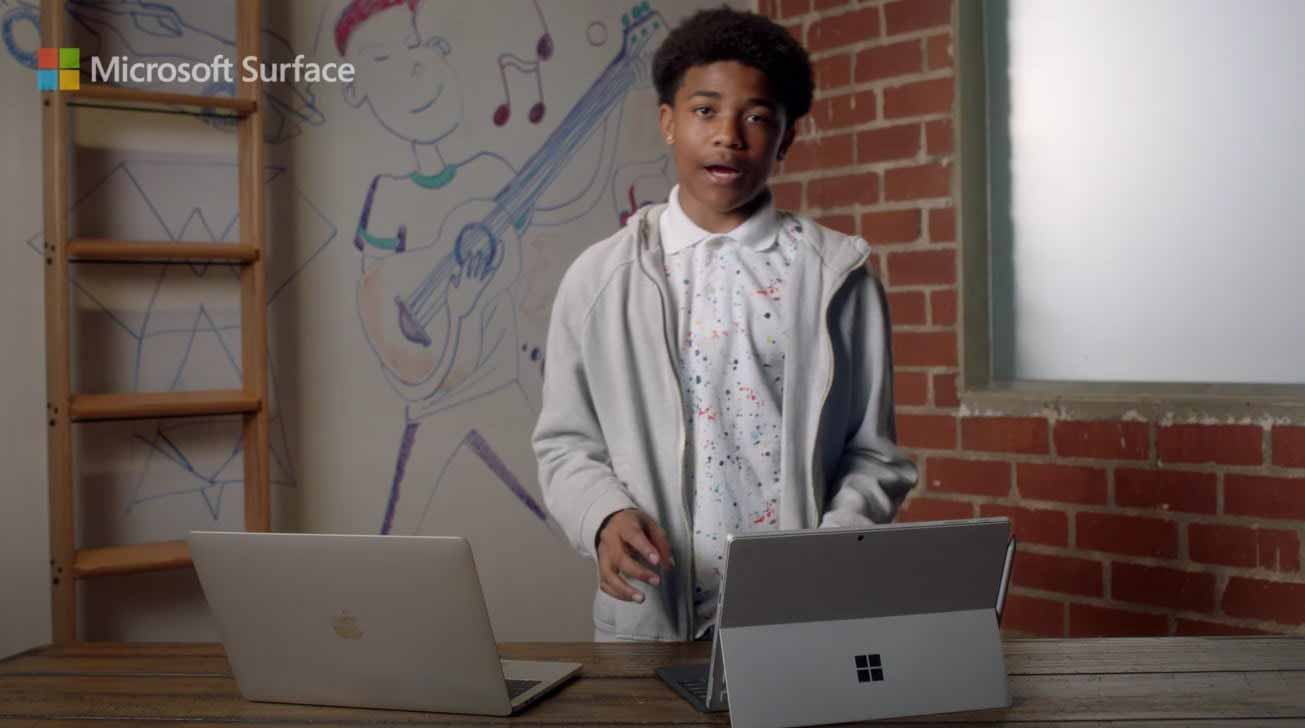 Microsoft сравнивает Surface Pro 7 с MacBook Pro в новой рекламе
