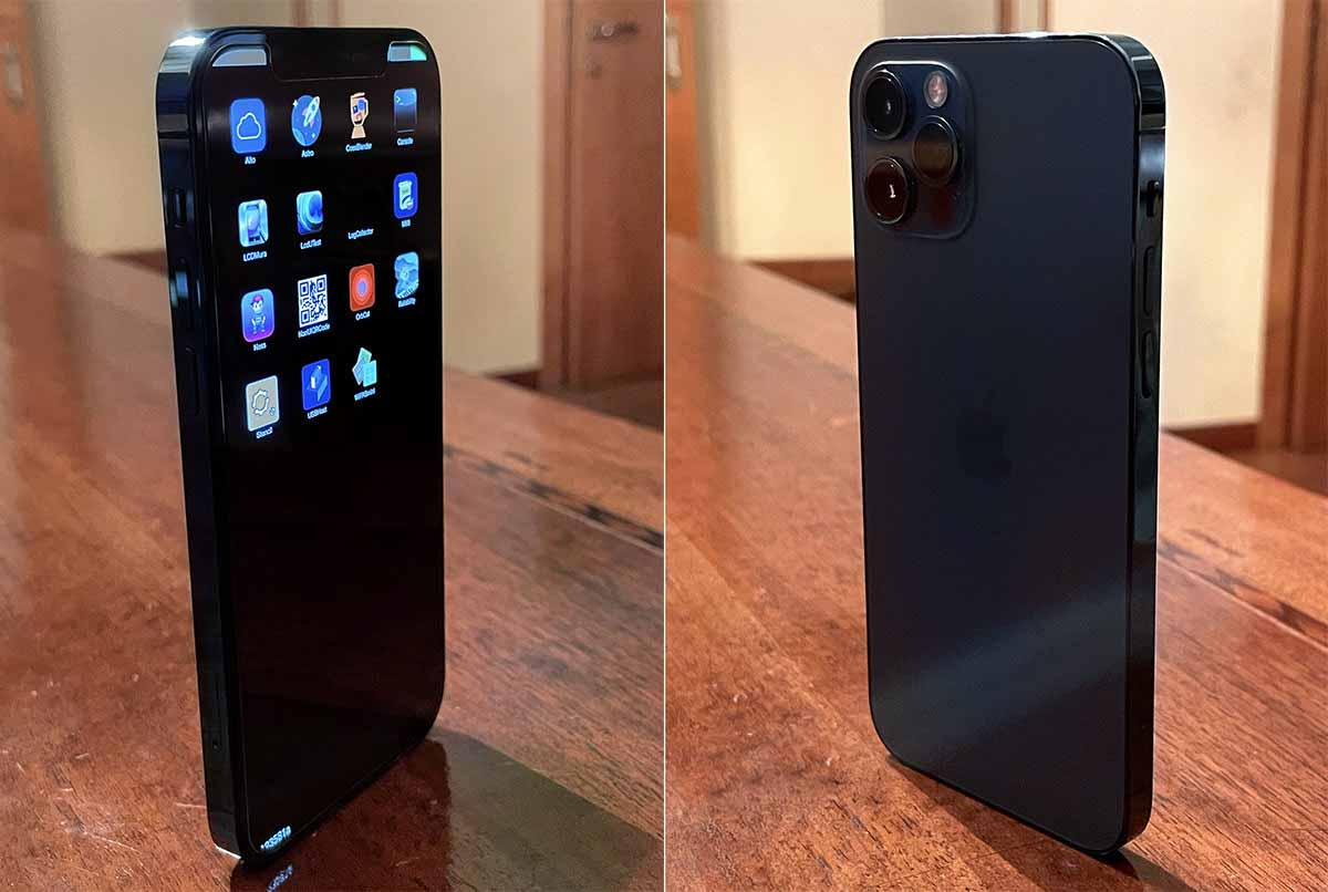 В сеть просочились изображения предполагаемого прототипа iPhone 12 Pro цвета Pacific Blue