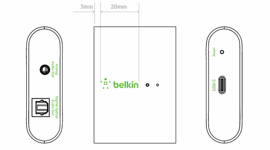 Belkin планирует аудиоадаптер с поддержкой AirPlay 2