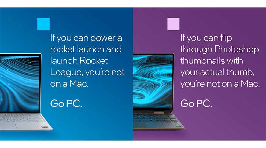 Intel нацелена на слабые места M1 в рекламной кампании «Вы не на Mac»