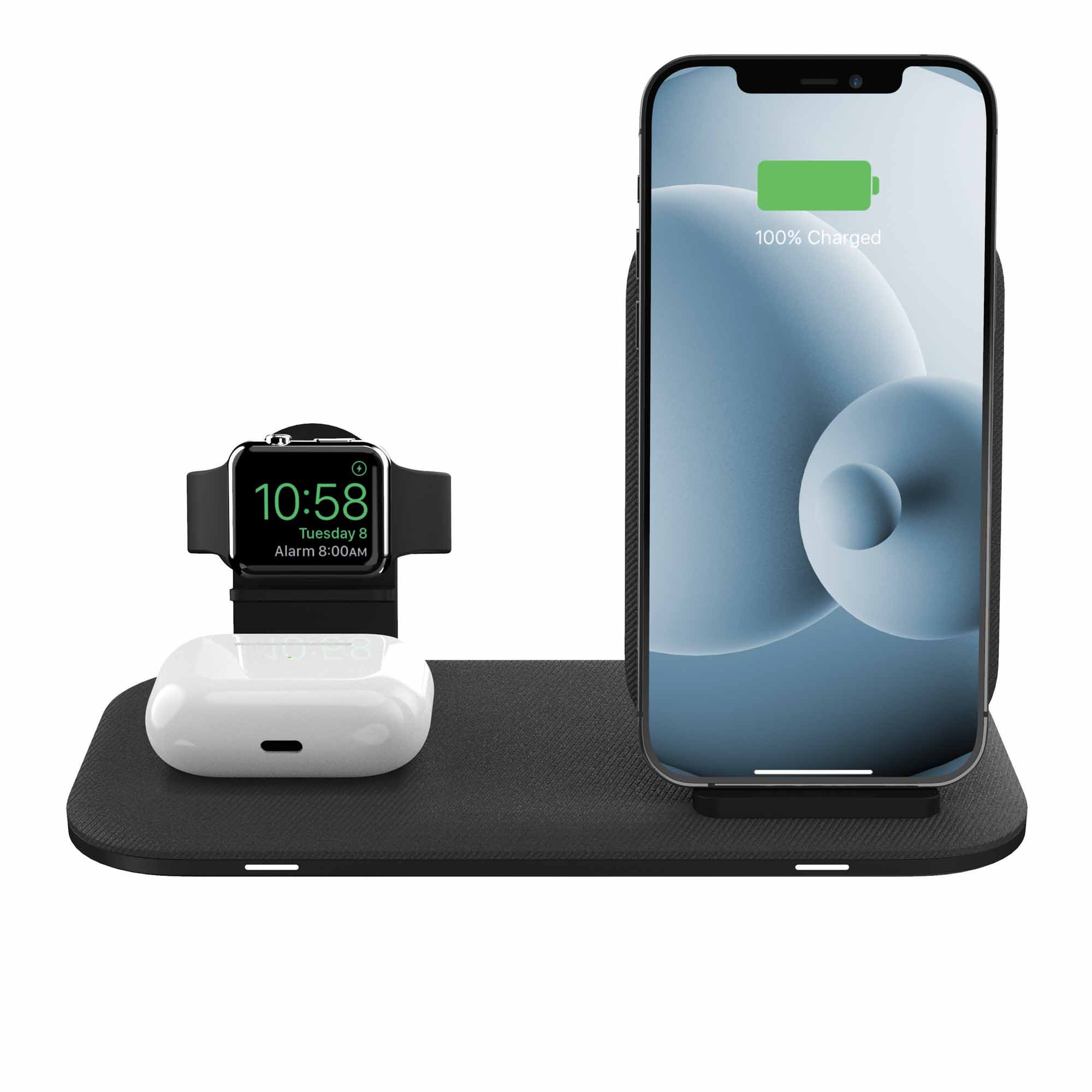Новейшее зарядное устройство Mophie для нескольких устройств поддерживает iPhone, AirPods и Apple Watch за 80 долларов.